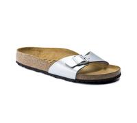Sandale Birkenstock Madrid Etroite Silber