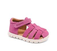 Sandale BISGAARD "beka s Weite: normal", Jungen, Gr. 26, pink, Leder, Schuhe Sandale, Klettschuh mit Lederinnenausstattung, Größenschablone zum Download (77978260-26) pink