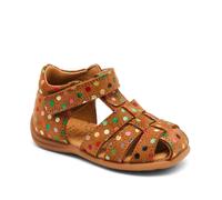 Sandale BISGAARD "carly", Mädchen, Gr. 23, confetti, Veloursleder, Schuhe Sandale, Babysandale für Laufanfänger, Größenschablone zum Download (18324267-23) confetti