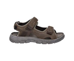 Sandale braun-kombi - Gr. - 48