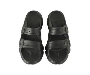 Sandale BUFFALO "Buffalo Damen Buffalo Cld Ari Slide Vegan Foam", Damen, Gr. 40, schwarz, Kunstfaser, unifarben, Schuhe Sandale (77269844-40) schwarz