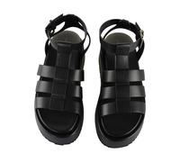 Buffalo Sandalen Lederimitat Schwarz - 41