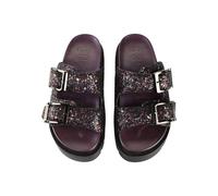 Sandale BUFFALO "Buffalo RAYA ARI GLAM", Damen, Gr. 39, lila, multi, Polyurethan, Schuhe Sandale (42295928-39) lila, multi