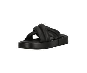 Sandale CLARKS "Alda Glide", Damen, Gr. 39, schwarz, Gummi, Schuhe Sandale, mit Contour Cushion-Fußbett (12778620-39) schwarz