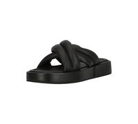 Sandale CLARKS "Alda Glide", Damen, Gr. 41, schwarz, Gummi, Schuhe Sandale, mit Contour Cushion-Fußbett (12778620-41) schwarz