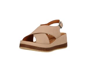 Sandale CLARKS "Kassanda", Damen, Gr. 41, beige, Schuhe Sandale, mit bequemem geformtem Fußbett (26913749-41) beige