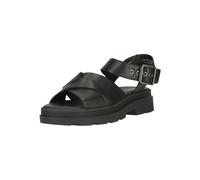 Sandale CLARKS "Orinoco3", Damen, Gr. 41, schwarz, Leder, Schuhe Sandale, mit profilierter Laufsohle (96567815-41) schwarz
