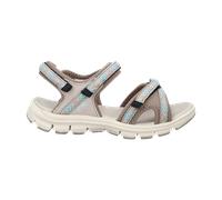 Sandale CMP "ALMAAK WMN HIKING SANDAL", Damen, Gr. 42, sabbia, tiffany, Synthetik, Schuhe Sandale, mit Klettverschluss (81149733-42) sabbia, tiffany