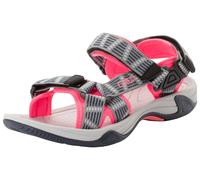 Sandale CMP "HAMAL WMN HIKING SANDAL", Damen, Gr. 37, grau (grau, gloss), Synthetik, Schuhe Sandale (13926061-37) grau, gloss