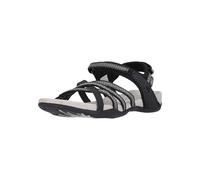 Sandale CRUZ "Aarhus", Damen, Gr. 39, schwarz-weiß (schwarz, weiß), Lederimitat, Schuhe Sandale, mit praktischem Klettverschluss (84361961-39) schwarz, weiß