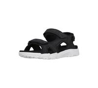 Sandale CRUZ "Auguete", Damen, Gr. 37, schwarz, Leder, Schuhe Sandale, mit praktischen Klettverschlüssen (34715668-37) schwarz