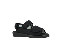 Sandale, Damen, Gr. 45, schwarz, Polyester, Schuhe Sandale (26583822-45) schwarz