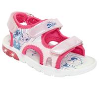 Sandale DISNEY "LILO & STITCH", Mädchen, Gr. 31, pink, Synthetik, Schuhe Sandale, mit cooler Blinkfunktion (13645059-31) pink