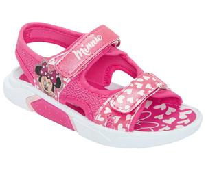 Sandale DISNEY "MINNIE", Mädchen, Gr. 28, fuxia, Textil, Schuhe Sandale (78290322-28) fuxia
