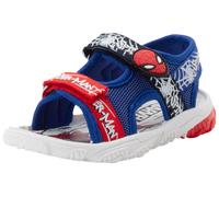 Sandale DISNEY "Spiderman", Kinder, Gr. 32, blau, Textil, Schuhe Sandale, mit cooler Blinkfunktion (43809611-32) blau