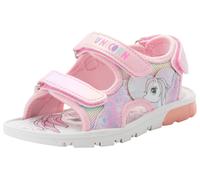 Sandale DISNEY "Unicorn", Kinder, Gr. 28, pink, Synthetik, Schuhe Sandale, mit cooler Blinkfunktion (67023402-28) pink