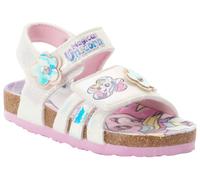 Sandale DISNEY "Unicorn", Mädchen, Gr. 26, weiß, Textil, Schuhe Sandale (95099340-26) weiß