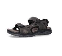 Sandale DOCKERS BY GERLI, Damen, Gr. 42, dunkelgrau, Nubukleder, Schuhe Sandale, Sommerschuh, Klettschuh, Outdoorschuh, in Trekking-Optik (35425454-42) dunkelgrau