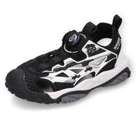 Sandale DOCKERS BY GERLI, Mädchen, Gr. 31, schwarz-weiß (schwarz, weiß), Synthetik, Textil, Schuhe Sandale, Slip-On Sneaker, Sandale, Trekking Schuh mit Drehverschluss (88850628-31)