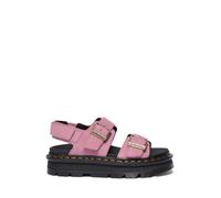 Sandale DR. MARTENS "Zebzag", Damen, Gr. 38, rosa, Leder, Schuhe Sandale, Plateau, Sandalette, Sommerschuh mit typisch gelber Rahmennaht (61506743-38) rosa