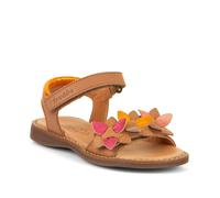 Sandale FRODDO, Kinder, Gr. 33, bunt (braun, multi), Leder, festlich, Schuhe Sandale (65694706-33) braun, multi
