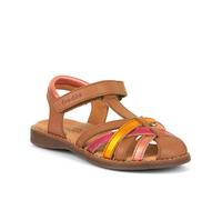 Sandale FRODDO, Kinder, Gr. 25, bunt (braun, multi), Leder, metallic, klassisch, Schuhe (84194203-25) braun, multi