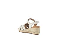 Keilsandalette GABOR "Keilsandalette", Damen, Gr. 40, weiß, Schuhe (30842426-40) weiß