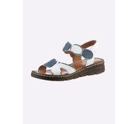 Sandale GEMINI, Damen, Gr. 41, weiß, Glattleder, Schuhe Sandale (31716559-41) weiß