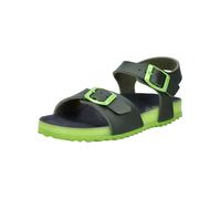 Geox J Ghita Boy C Sandal, Dk Green/Lime, 30 EU