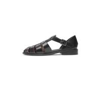 Sandale HENRY STEVENS "Wallace FSI", Herren, Gr. 42, schwarz, Kalbsleder, Schuhe Sandale (67211803-42) schwarz