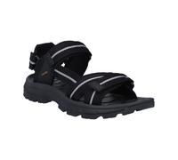 Sandale HI-TEC "Hi-Tec Sandalen Sierra", Herren, Gr. 45, Normalschaft, schwarz, grau, orange, 50% PU + 25% Mesh + 15% Gurtband + 10% Textil 100% Textil 100% EVA 100% TPR, Schuhe Sandale (81330513-45)