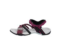 Sandale HI-TEC "Savanna II", Damen, Gr. 42, rot (cherry), Obermaterial: 100% Synthetik synthetic., Schuhe Sandale (85733746-42) cherry