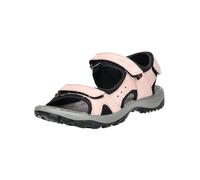 Sandale IMAC "Imac Sandalen Leder", Damen, Gr. 37, schwarz (schwarz, rosa), Leder, Schuhe Sandale (24280001-37) schwarz, rosa