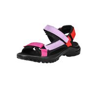 Sandale IMAC "Imac Sandalen Textil", Damen, Gr. 39, schwarz (schwarz, pink), Textil, Schuhe Sandale (84109300-39) schwarz, pink