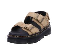 Dr. Martens Sandalen ZebZag Savannah Tan Veloursleder Beige Größe 41
