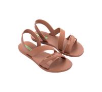 Sandale IPANEMA "IPANEMA VIBRANT SANDAL FEM", Damen, Gr. 38, braun, braun, grün, Synthetik, Schuhe Sandale, für Alltag, ohne Verschluss, sportlicher Stil, mit Gummilaufsohle (47959067-38) braun, braun