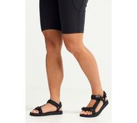 Sandale JACK WOLFSKIN "TAIGA SANDAL W", Damen, Gr. 42, schwarz, Synthetik, Schuhe Sandale, Sommerschuhe, Outdoorsandale (32301120-42) schwarz