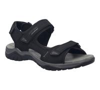 Josef Seibel Sandale Arlo 02 (Leder) schwarz Herren, Größe Euro (US) 43
