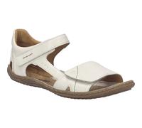 Josef Seibel Damen Sandale Caitlyn 03 weiß Klett Barfußschuhe - Größe 39