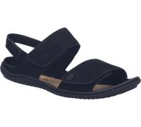 Sandale JOSEF SEIBEL "Caitlyn 04, black-black", Damen, Gr. 37, schwarz (schwarz, schwarz), Obermaterial: 100% Rindsleder Leather cow., Schuhe Sandale (65291348-37) schwarz, schwarz