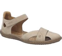 Riemchensandale JOSEF SEIBEL "Josef Seibel Sandalen Leder", Damen, Gr. 38, creme, Leder, Schuhe Riemchensandale (56250845-38) creme
