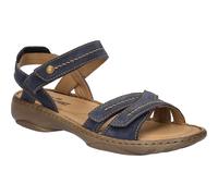 Sandale JOSEF SEIBEL "Debra 62, ocean", Damen, Gr. 40, blau (ocean), Obermaterial: 100% Rindsleder Leather cow., Schuhe Sandale (69729353-40) ocean