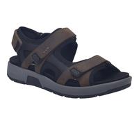 Sandale JOSEF SEIBEL "Emeric 06, espresso-kombi", Herren, Gr. 42, braun (espresso, kombi), Obermaterial: 100% Rindsleder Leather cow., Schuhe Sandale (75661618-42) espresso, kombi