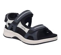 Josef Seibel Sandaletten Estelle 02 Damen Dunkelblau-Multi Größe 43 Wechselfußbett