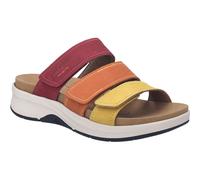 Sandale JOSEF SEIBEL "Estelle 11, amber-multi", Damen, Gr. 39, gelb (amber, multi), Obermaterial: 100% Rindsleder Leather cow., Schuhe Sandale (22671426-39) amber, multi