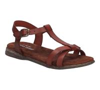 Sandale JOSEF SEIBEL "Fabricia 01, rubin", Damen, Gr. 44, rot (rubin), Obermaterial: 100% Rindsleder Leather cow., Schuhe Sandale (94845465-44) rubin