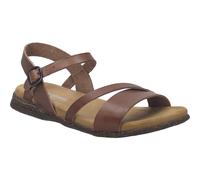 Sandale JOSEF SEIBEL "Fabricia 02", Damen, Gr. 41, cognac, Leder, Schuhe Sandale, Sommerschuh, Riemchensandale in zeitlosem Design, G-Weite (58188626-41) cognac