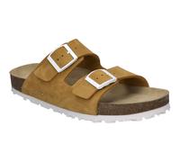 Sandale JOSEF SEIBEL "Hermine 01, gelb-kombi", Damen, Gr. 45, gelb (gelb, kombi), Obermaterial: 100% Rindsleder Leather cow., Schuhe Sandale (88385327-45) gelb, kombi