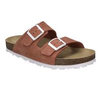 Sandale JOSEF SEIBEL "Hermine 01, koralle", Damen, Gr. 42, blau (koralle), Obermaterial: 100% Rindsleder Leather cow., Schuhe Sandale (96909407-42) koralle