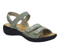 Sandale JOSEF SEIBEL "Ibiza 86, mint", Damen, Gr. 42, grün (mint), Obermaterial: 100% Rindsleder Leather cow., Schuhe Sandale (16031747-42) mint